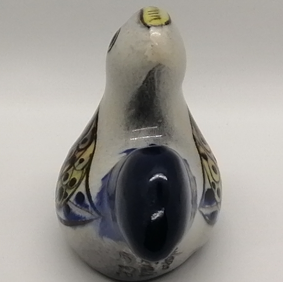 VTG Guatemalan bird figurine, signed by the artist - Picture 15 of 16